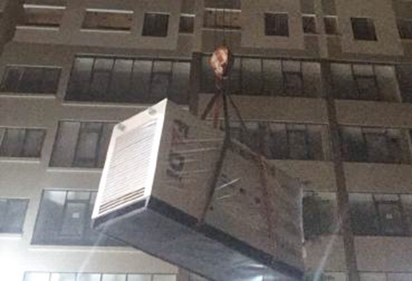Công trình lắp đặt máy phát điện Doosan cho tòa chung cư Hồng Hà Tower