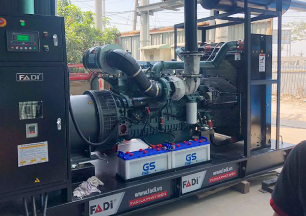 Công trình thi công lắp đặt máy phát điện Doosan tại Nghệ An