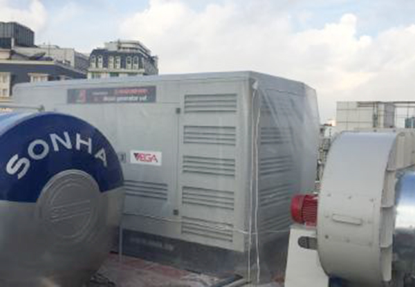 Dự án lắp đặt máy phát điện Doosan cho bệnh viện Thu Cúc
