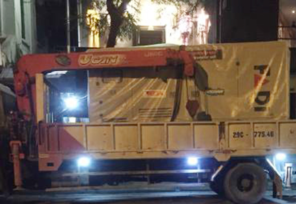 Dự án lắp đặt máy phát điện Doosan cho bệnh viện Thu Cúc-3