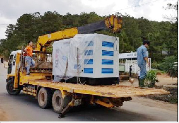 Lắp đặt máy phát điện Doosan cho khách hàng tại Đà Lạt-2